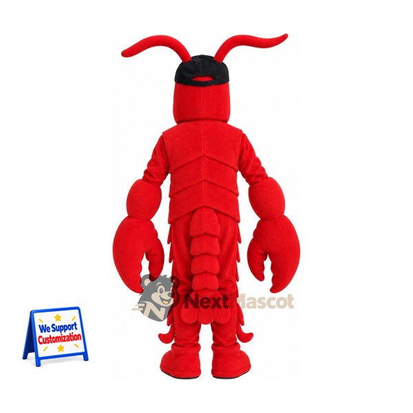 Lobster Mascot Costume - Red, Sunglasses Lobster Mascot Costume - Red, Sunglasses