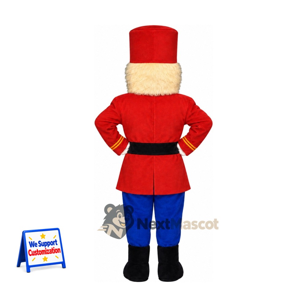 Nutcracker Mascot Costume for Christmas Events