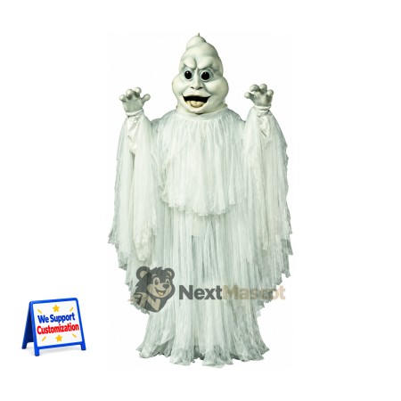 Ghost Mascot Costume