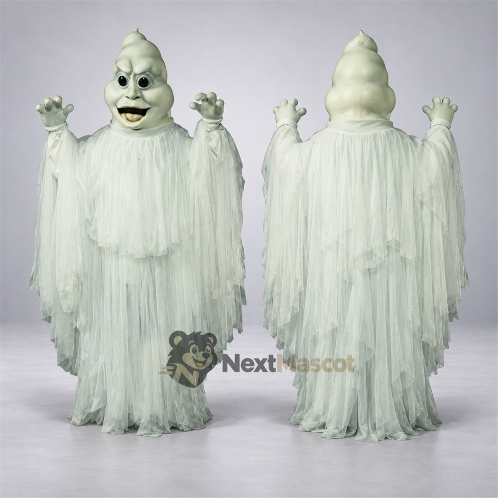 Ghost Mascot Costume