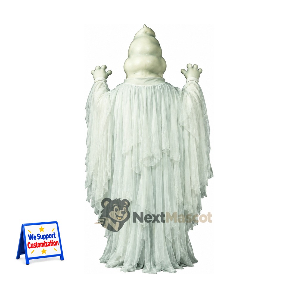 Ghost Mascot Costume