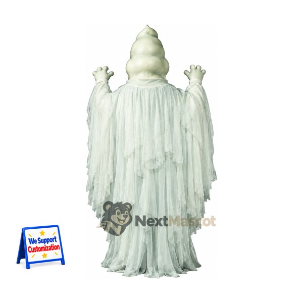 Ghost Mascot Costume Ghost Mascot Costume