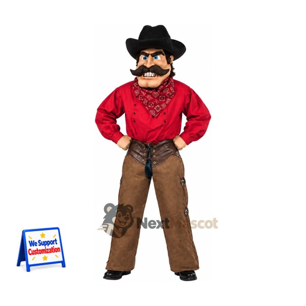 Cowboy Mascot Costume for School Events