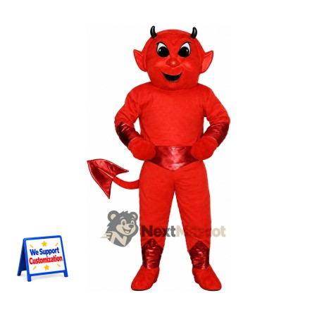 Devil Mascot Costume - Red for Birthday Parties Devil Mascot Costume - Red for Birthday Parties