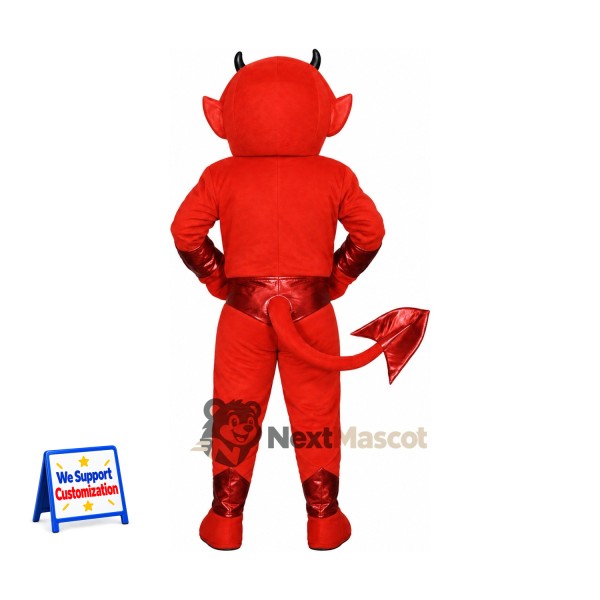 Devil Mascot Costume - Red for Birthday Parties Devil Mascot Costume - Red for Birthday Parties