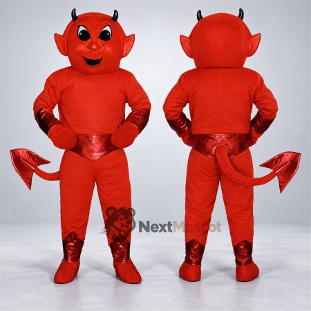 Devil Mascot Costume - Red for Birthday Parties Devil Mascot Costume - Red for Birthday Parties