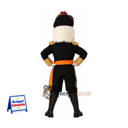 Pirate Captain Mascot Costume for School Spirit Pirate Captain Mascot Costume for School Spirit