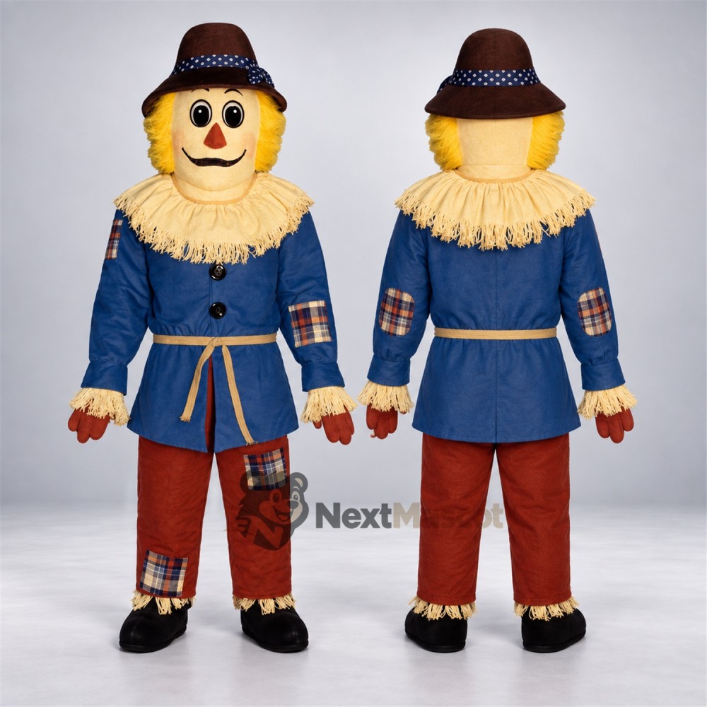 Scarecrow Mascot Costume Scarecrow Mascot Costume
