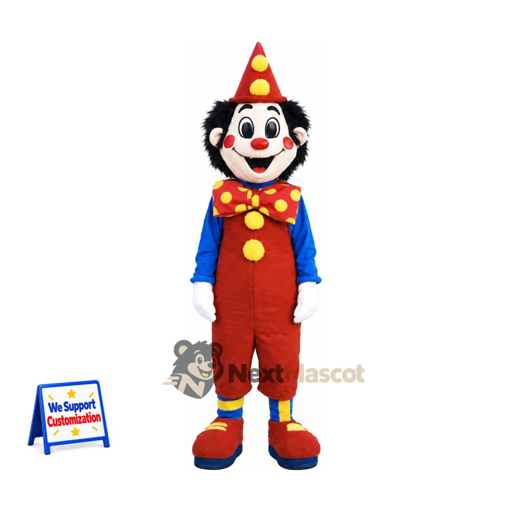 Clown Mascot Costume for Community Events Clown Mascot Costume for Community Events