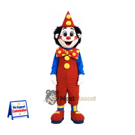 Clown Mascot Costume for Community Events Clown Mascot Costume for Community Events
