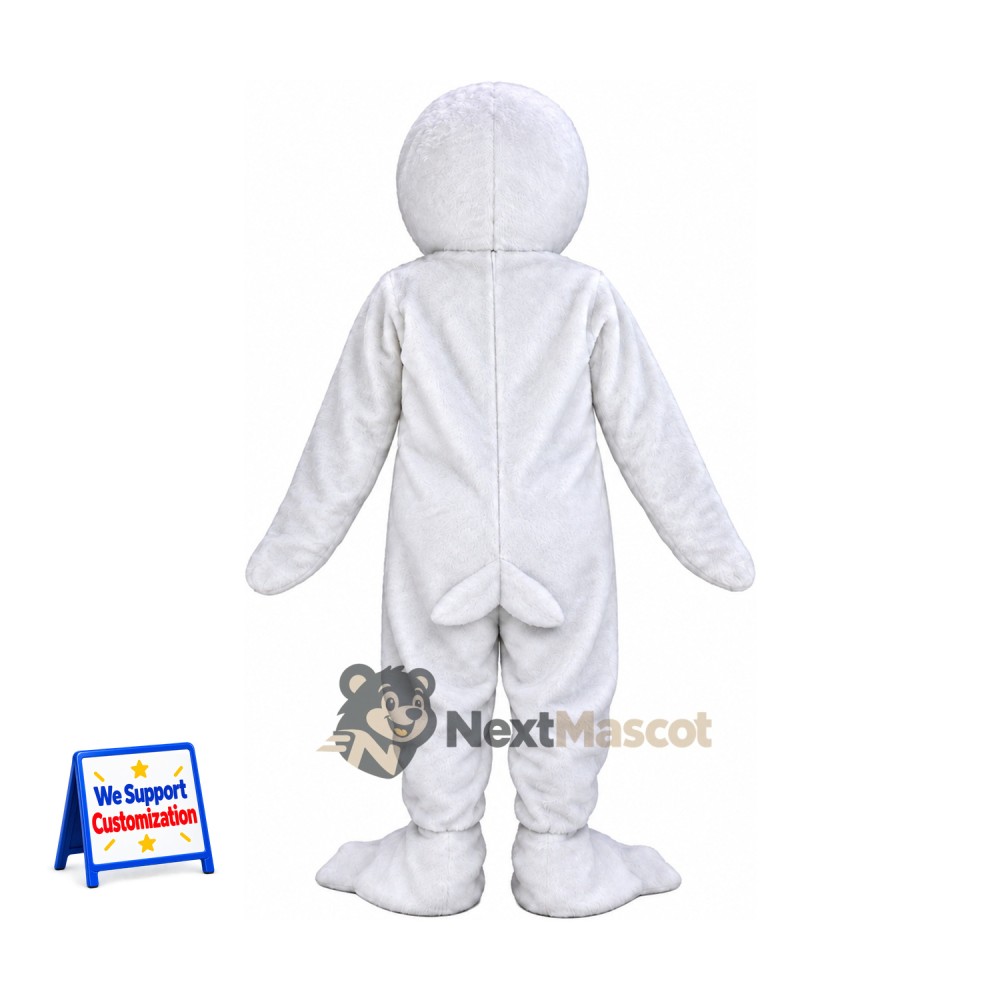 Seal Mascot Costume - White Seal Mascot Costume - White