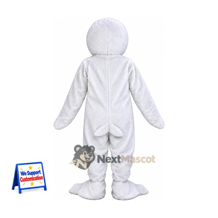 Seal Mascot Costume - White Seal Mascot Costume - White