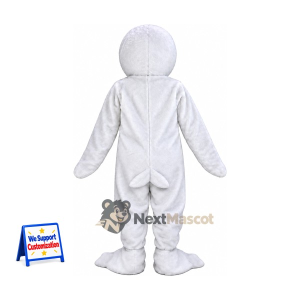 Seal Mascot Costume - White