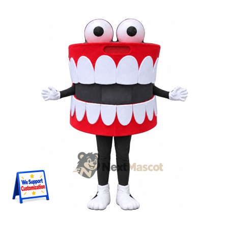 Teeth Mascot Costume for Parades Teeth Mascot Costume for Parades
