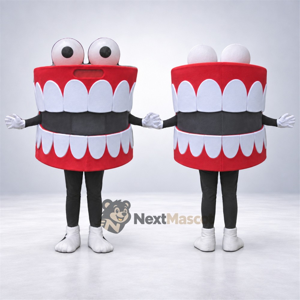 Teeth Mascot Costume for Parades Teeth Mascot Costume for Parades