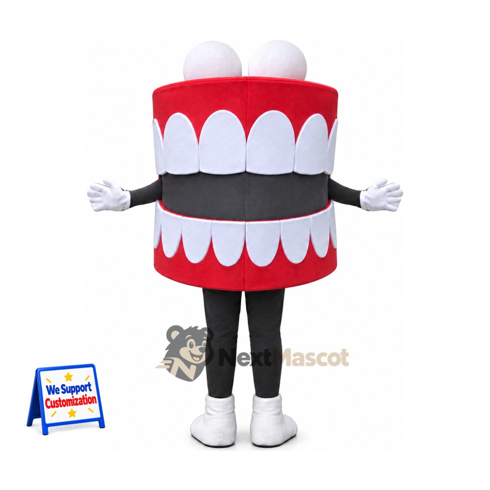 Teeth Mascot Costume for Parades Teeth Mascot Costume for Parades