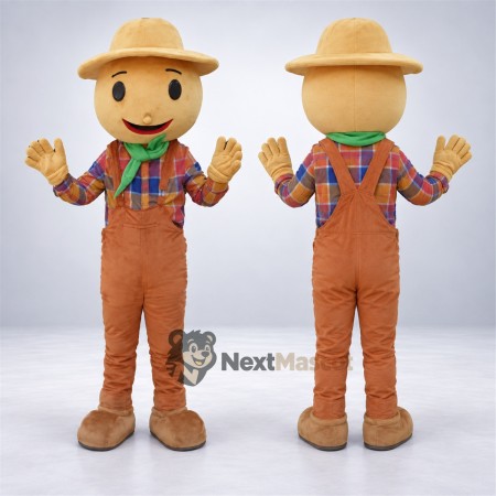 Farmer Mascot Costume Farmer Mascot Costume
