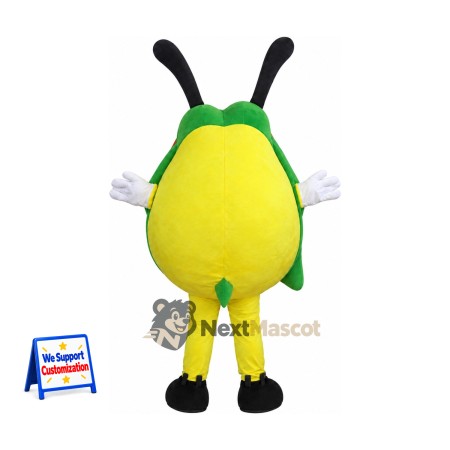 Bug Mascot Costume - Yellow Bug Mascot Costume - Yellow