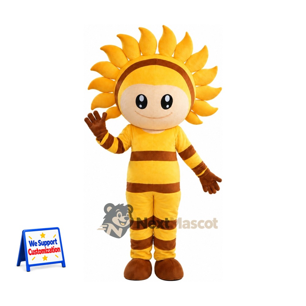 Sunflower Character Mascot Costume