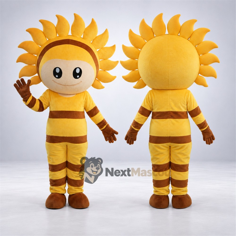 Sunflower Character Mascot Costume