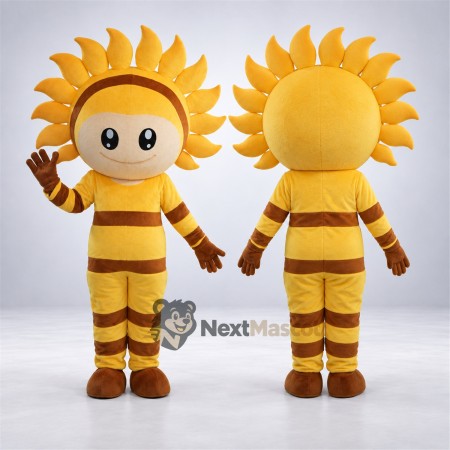 Sunflower Character Mascot Costume