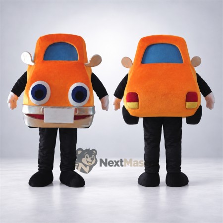 Car Mascot Costume - Orange Car Mascot Costume - Orange