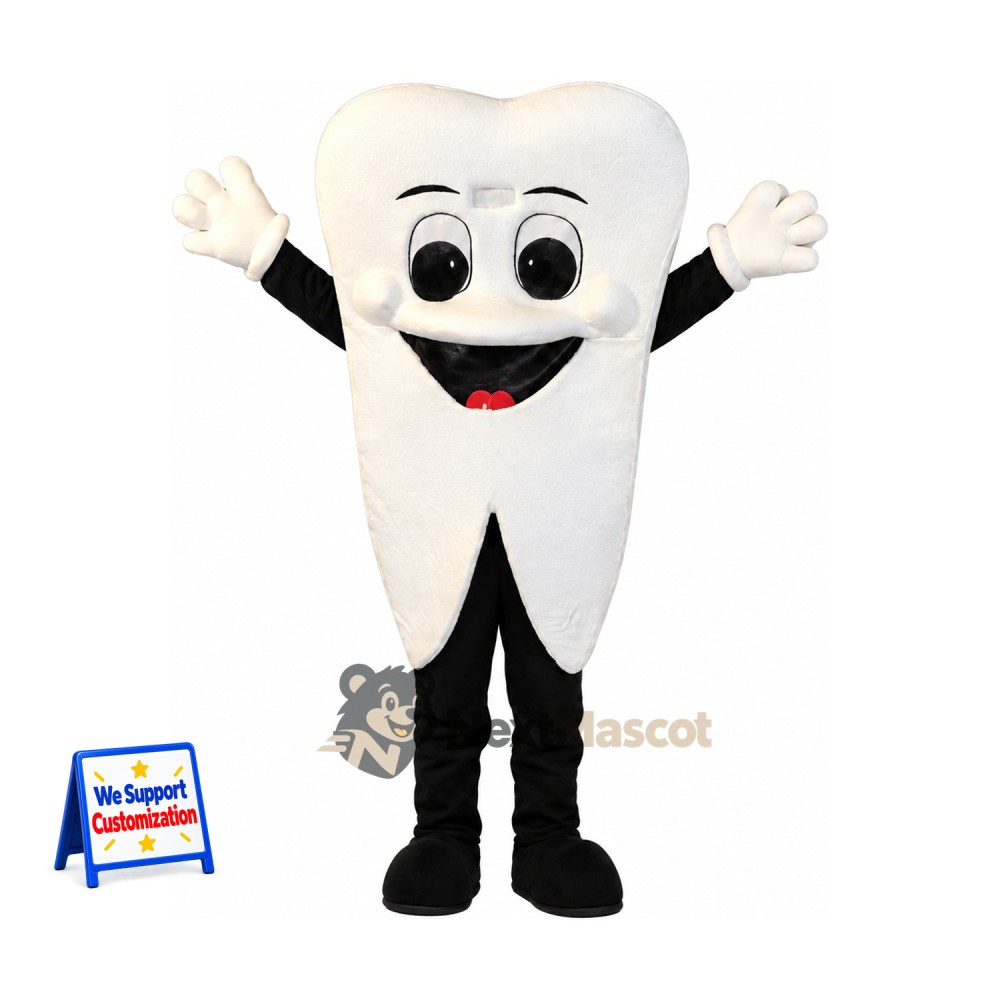 Tooth Mascot Costume for Team Events Tooth Mascot Costume for Team Events