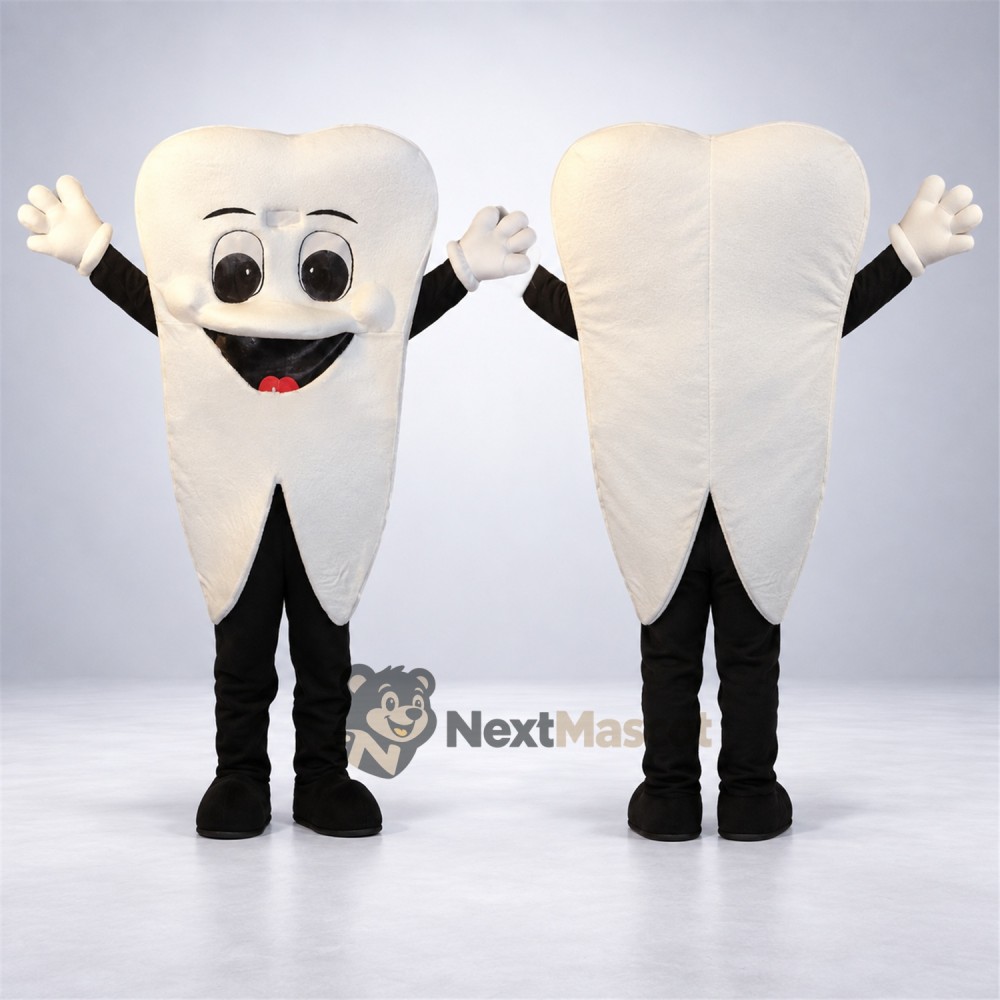 Tooth Mascot Costume for Team Events Tooth Mascot Costume for Team Events