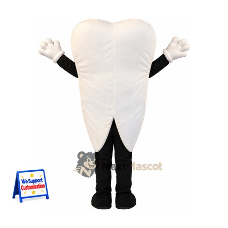 Tooth Mascot Costume for Team Events Tooth Mascot Costume for Team Events