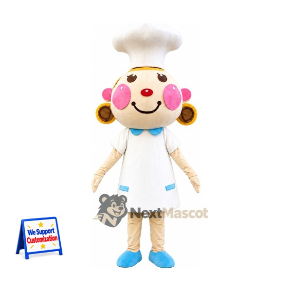 Female Chef Mascot Costume