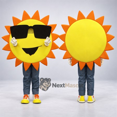 Sun Mascot Costume - Sunglasses for Fundraisers Sun Mascot Costume - Sunglasses for Fundraisers