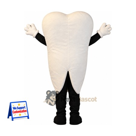 Tooth Mascot Costume for Carnivals Tooth Mascot Costume for Carnivals