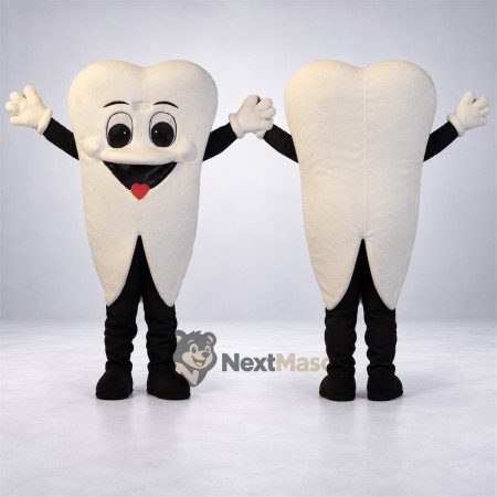Tooth Mascot Costume for Carnivals Tooth Mascot Costume for Carnivals