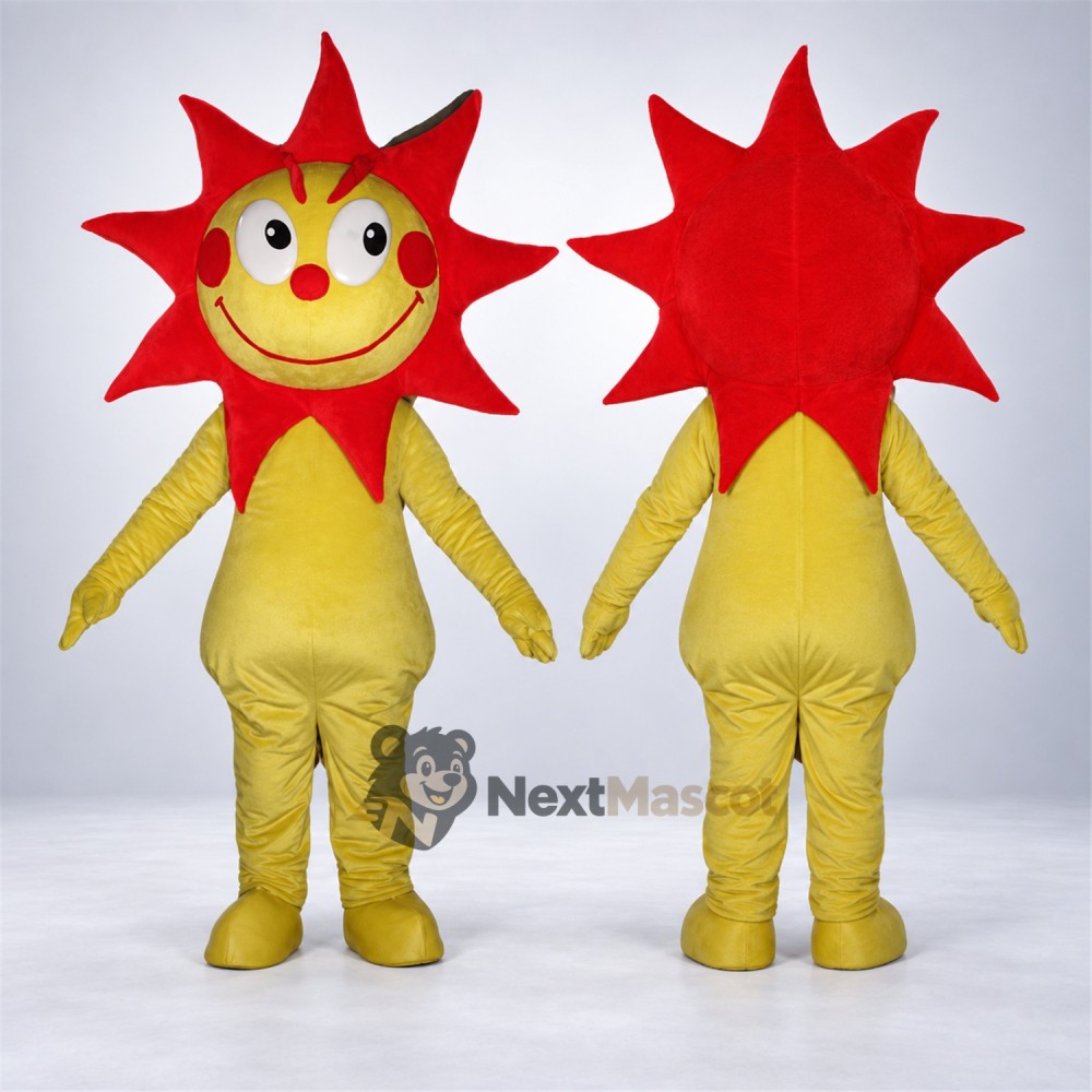 Sun Mascot Costume for School Events Sun Mascot Costume for School Events