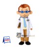 Doctor Mascot Costume - Glasses for School Spirit