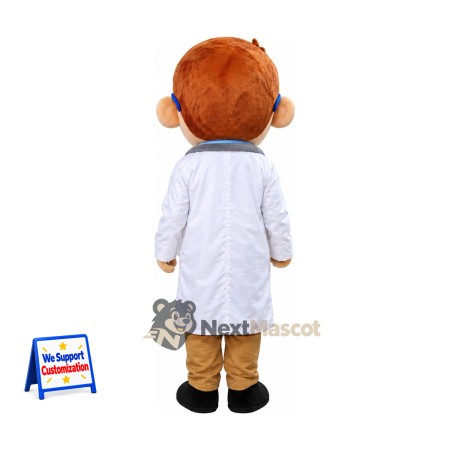 Doctor Mascot Costume - Glasses for School Spirit Doctor Mascot Costume - Glasses for School Spirit