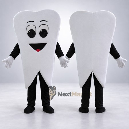Tooth Mascot Costume for Family Events Tooth Mascot Costume for Family Events