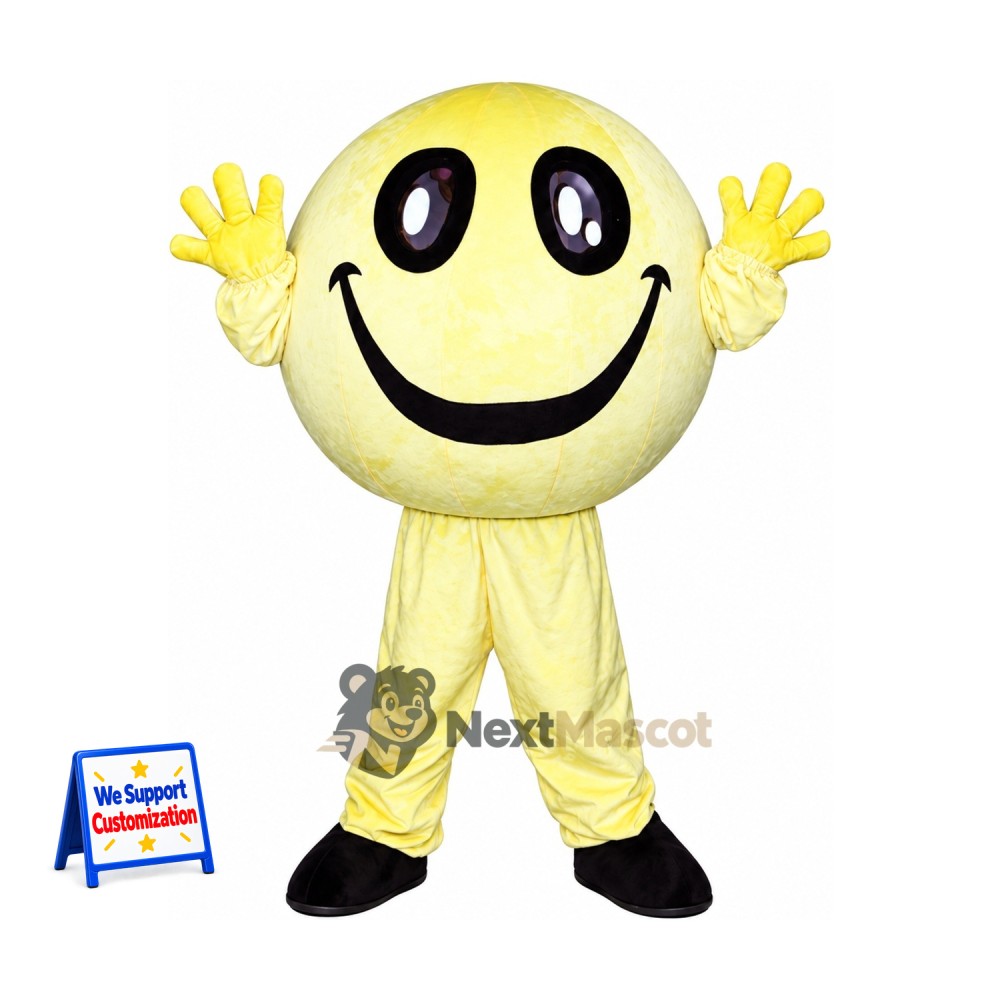 Smiley Face Mascot Costume for Parades Smiley Face Mascot Costume for Parades
