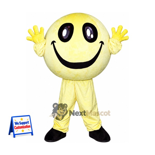 Smiley Face Mascot Costume for Parades