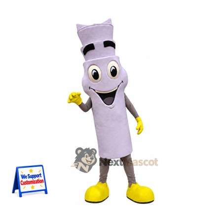 Marker Pen Mascot Costume - Purple Marker Pen Mascot Costume - Purple