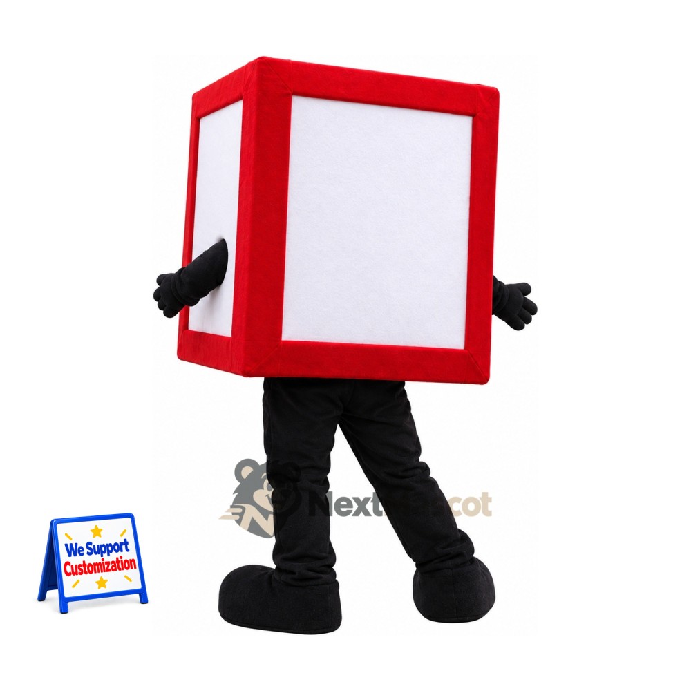 Box Mascot Costume - Red