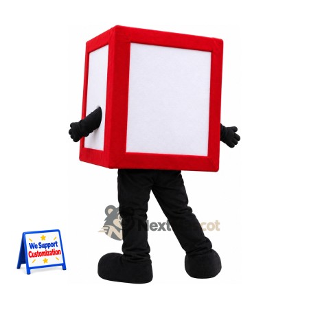 Box Mascot Costume - Red