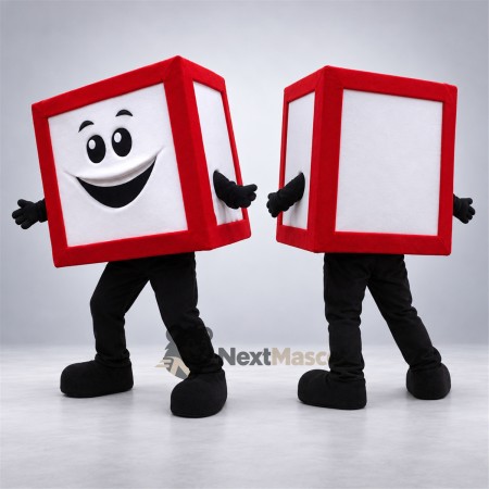 Box Mascot Costume - Red