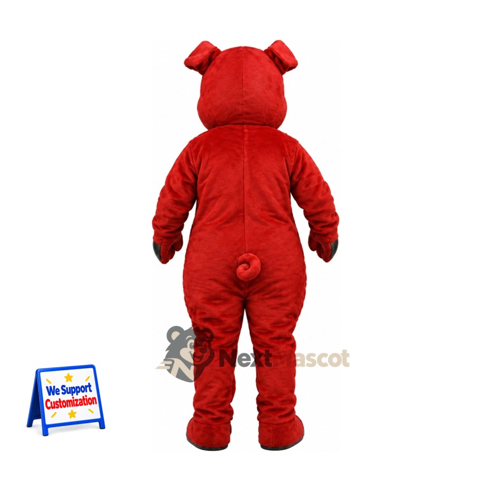 Pig Mascot Costume - Red Pig Mascot Costume - Red