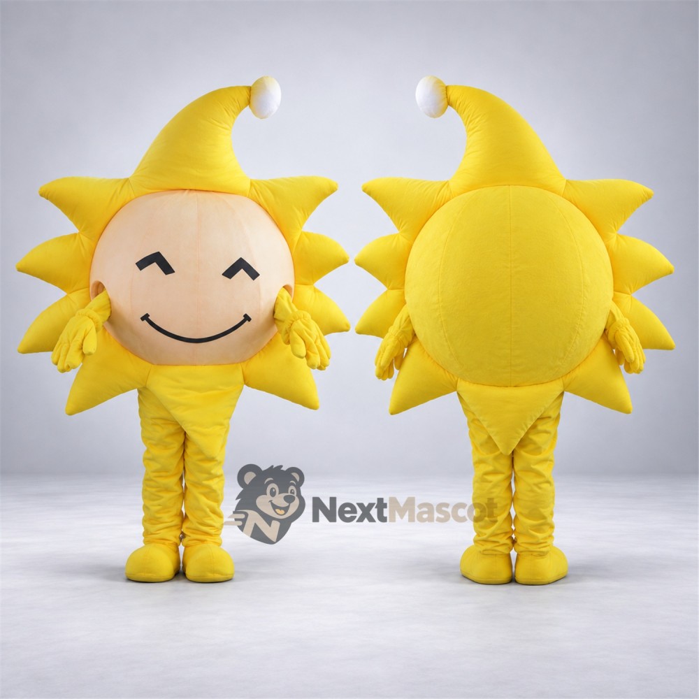 Sun Mascot Costume - Nightcap Sun Mascot Costume - Nightcap