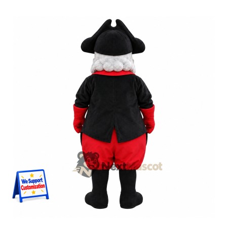 Pirate Captain Mascot Costume for Family Events Pirate Captain Mascot Costume for Family Events