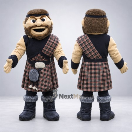 Scottish Man Mascot Costume - Kilt for Parades
