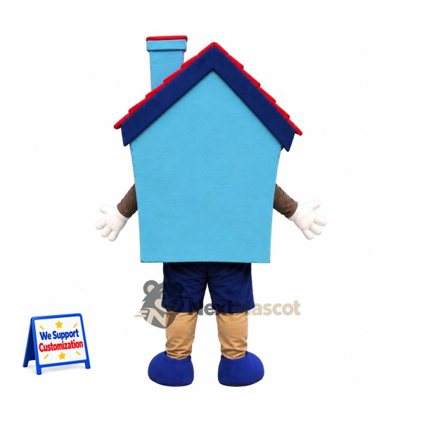 House Mascot Costume - Blue House Mascot Costume - Blue