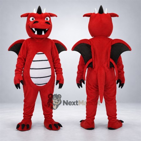 Dragon Mascot Costume - Red for Pep Rallies Dragon Mascot Costume - Red for Pep Rallies