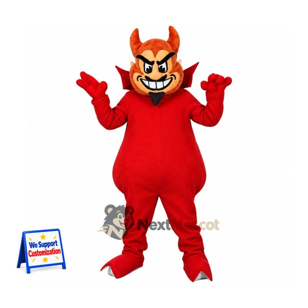 Devil Mascot Costume - Red for Sports Days